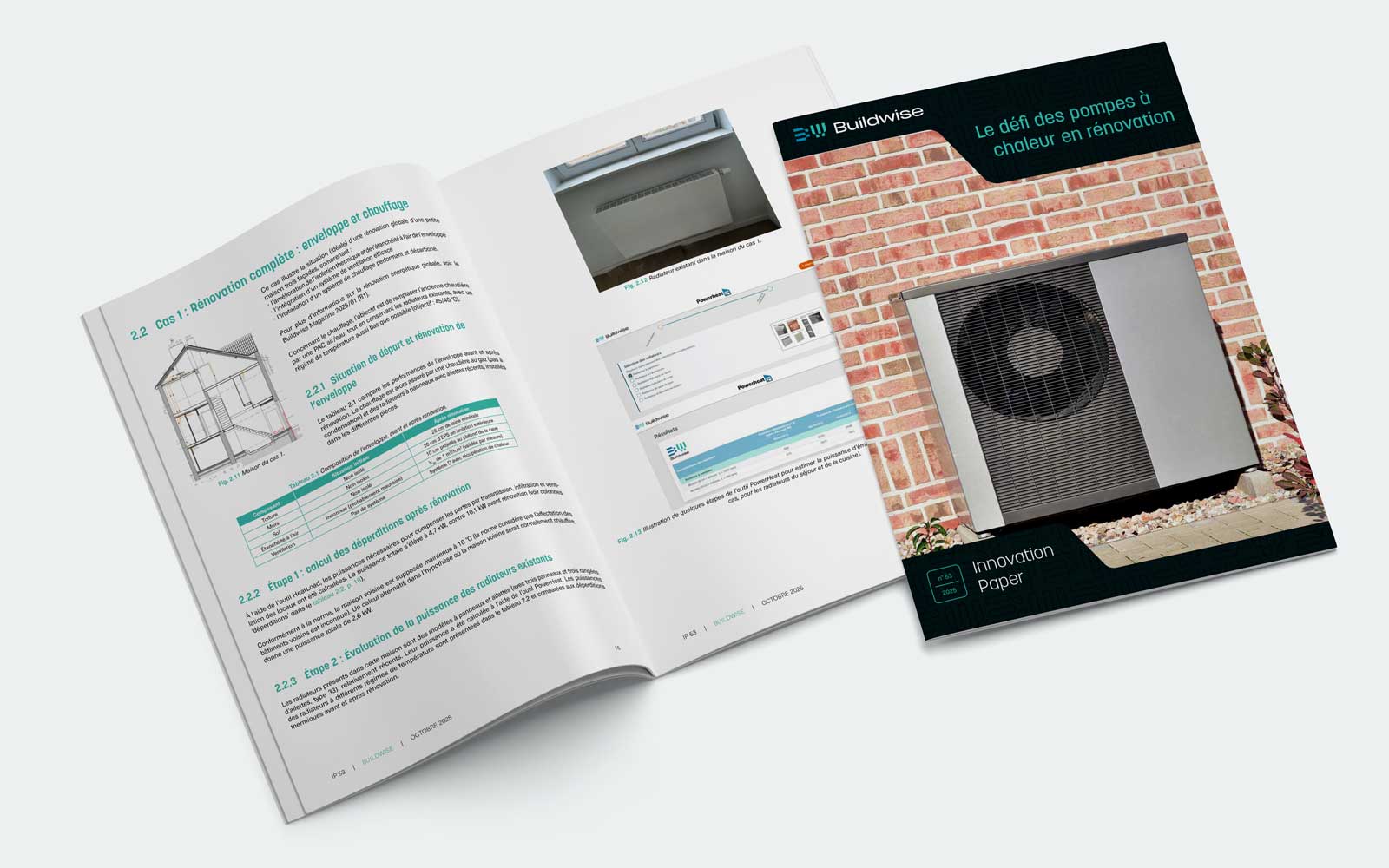 Rénovation + pompe à chaleur = un pari risqué ? Pas avec ce nouveau guide de Buildwise ! 10