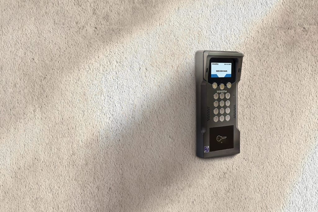 Vidéophone avec contrôle d'accès intégrépour petits immeubles résidentiels 2