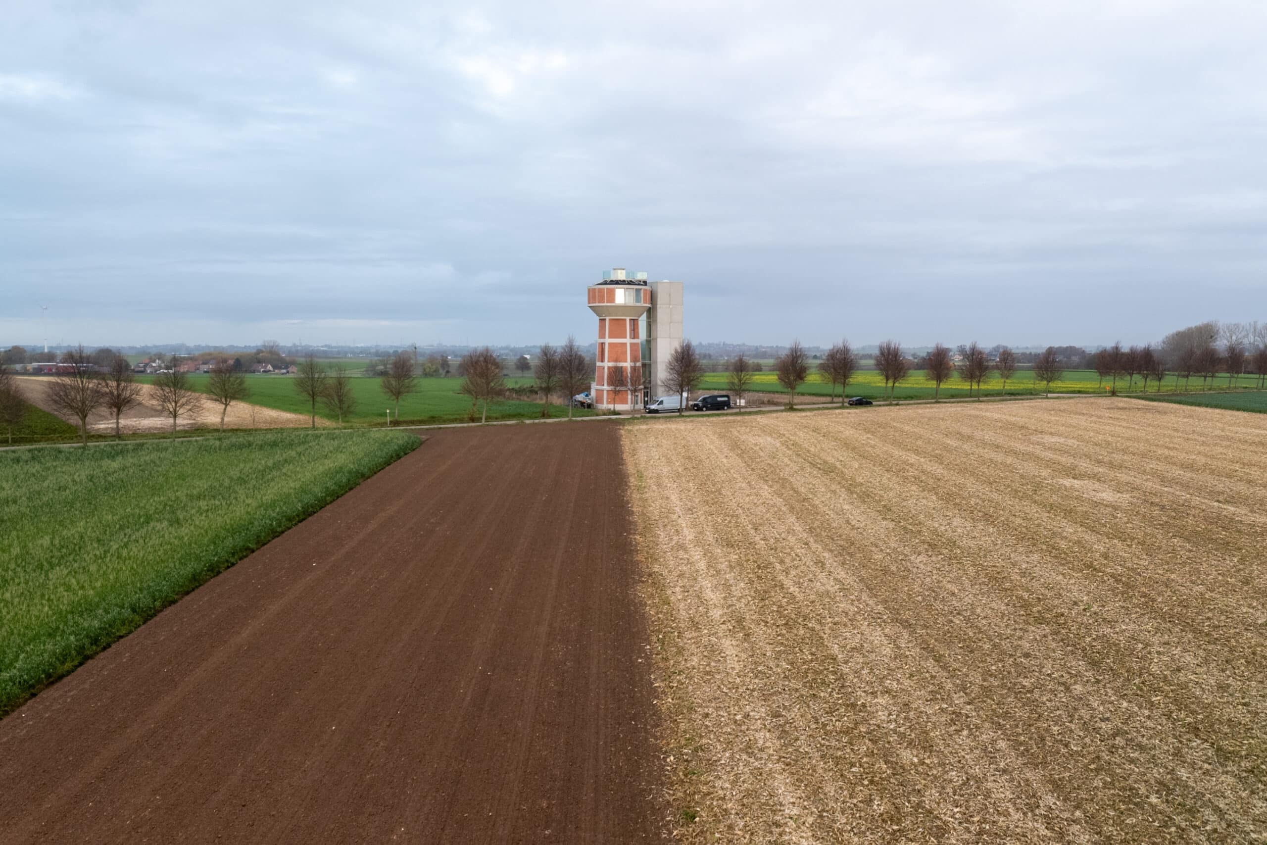 Ventilation durable pour un B&B dans un ancien château d'eau 11