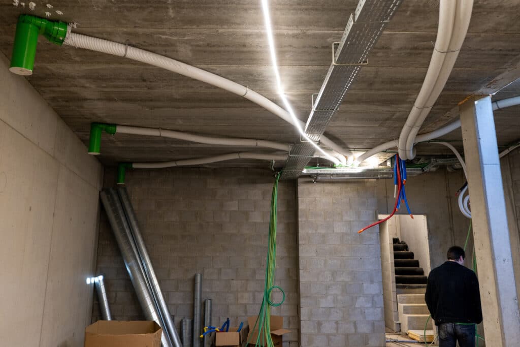Ventilation durable pour un B&B dans un ancien château d'eau 1