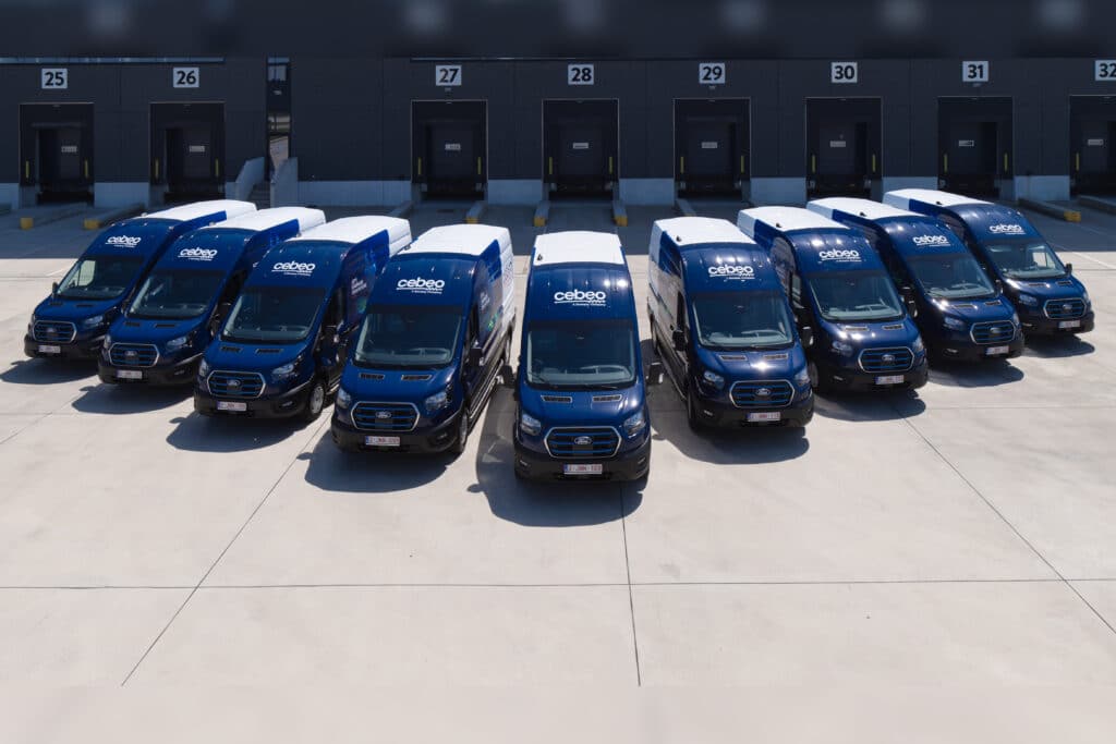 Cebeo continue d'étendre sa flotte électrique à 10 camionnettes 3