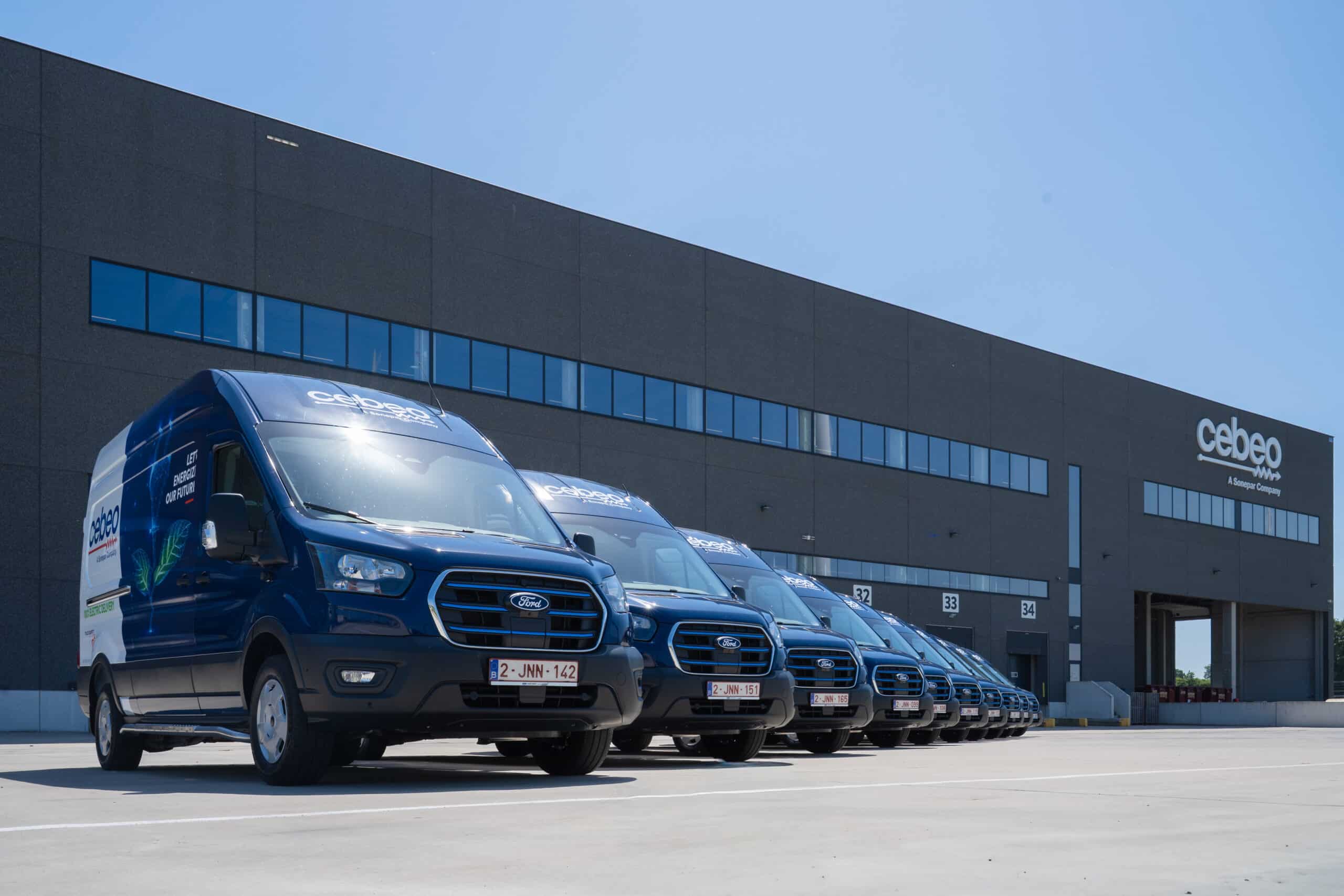 Cebeo continue d'étendre sa flotte électrique à 10 camionnettes 1