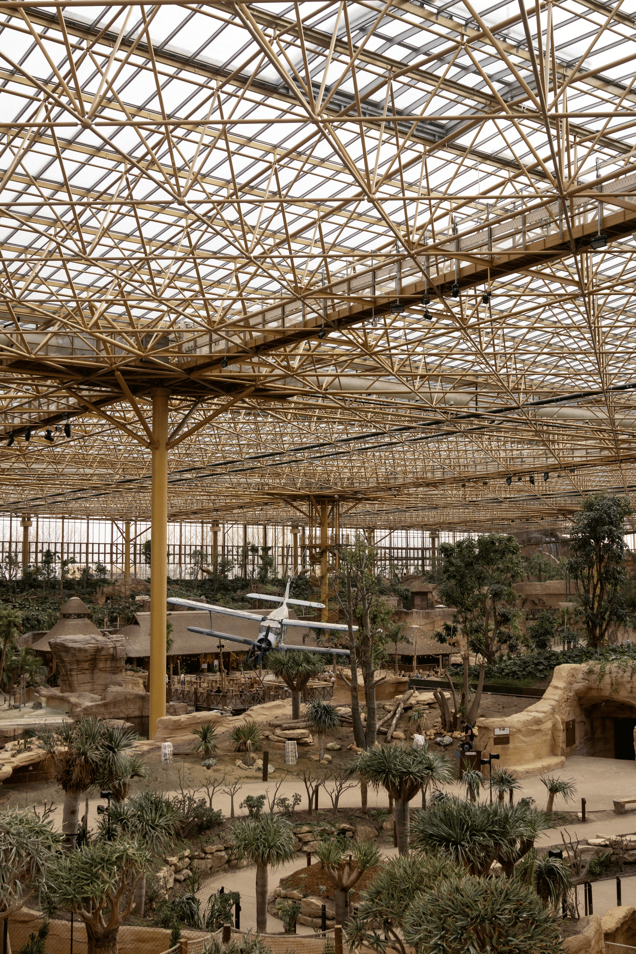 La plus grande serre tropicale au monde, un tour de force technique 1