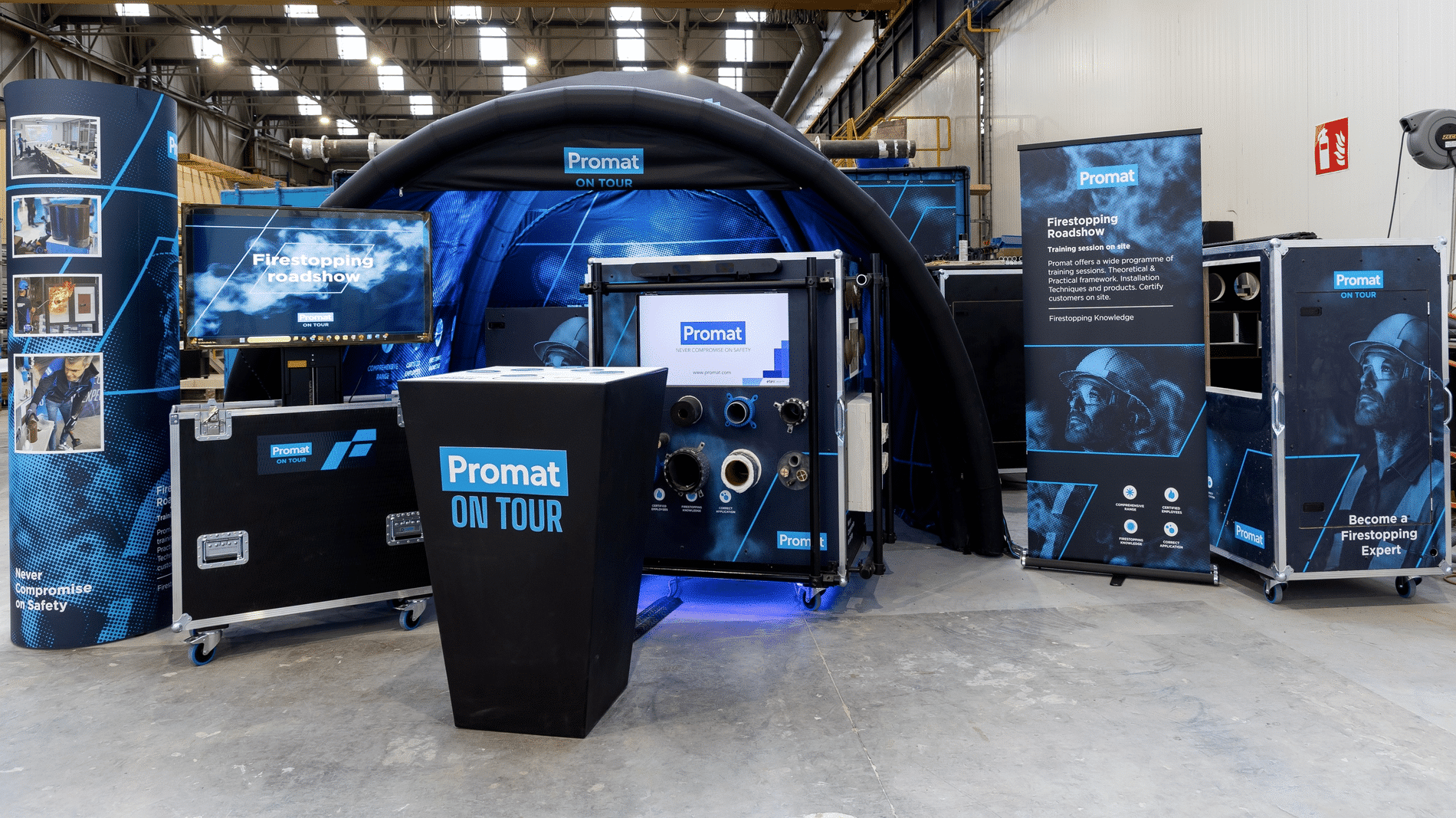 Sécurité incendie passive : un fabricant de renom mise sur les essais, la formation et la digitalisation 1